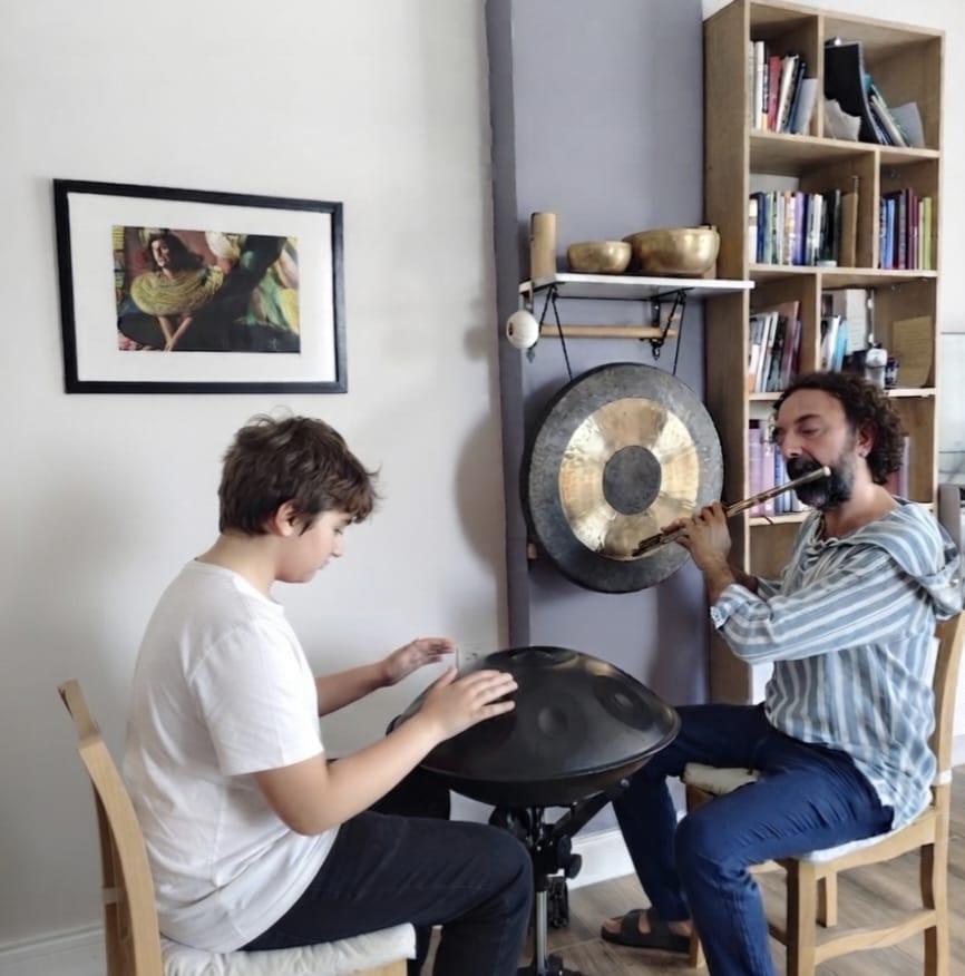Çocuk müzik seansı